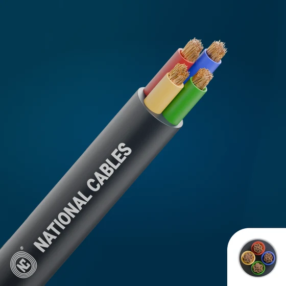 Multicore Flexible Cable
